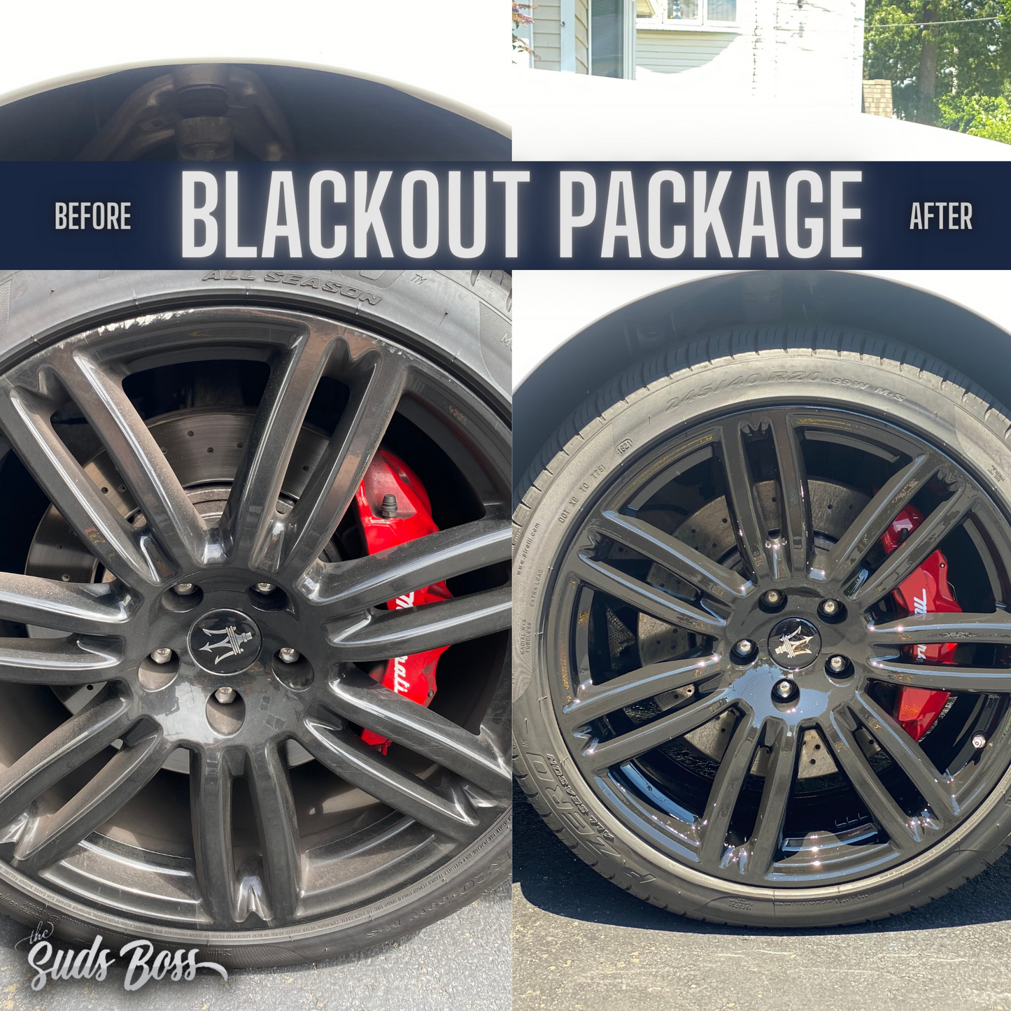 Blackout Package (1 Rim)